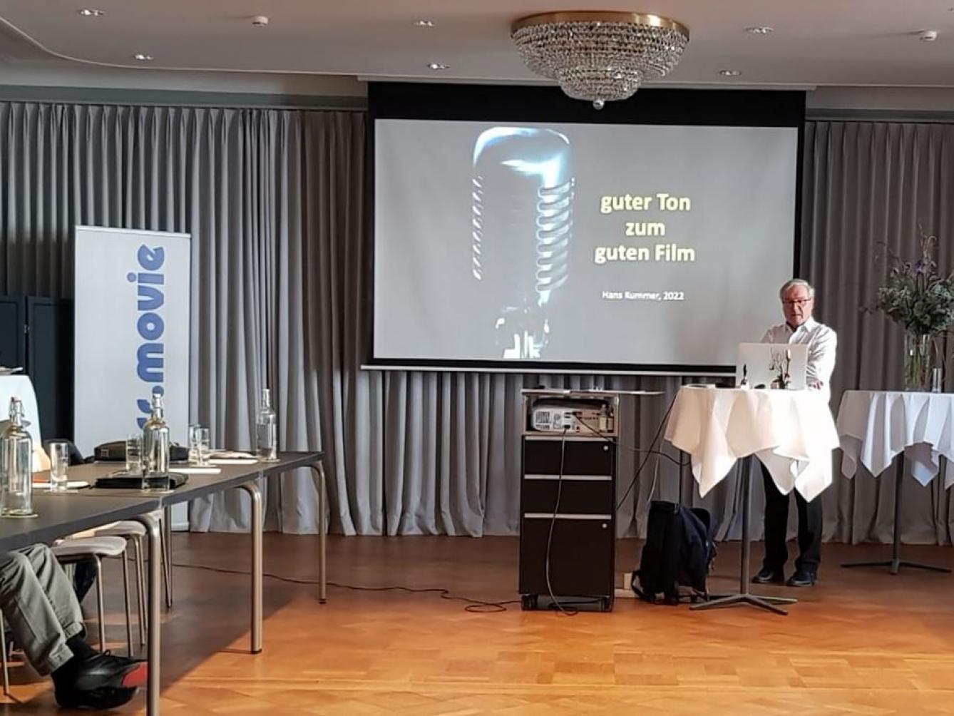 Der sehr interessante und lehrreiche  Vortrag "Ton" von Hans Kummer